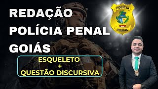 Redação PPGO  Esqueleto  questão discursiva Banca IBFC  Redação Pontual [upl. by Leahcimnaj69]