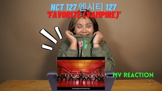 SALI REACTION NCT 127 엔시티 127 Favorite Vampire BY SALIRUM [upl. by Janey]