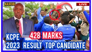 KCPE RESULTS TOP CANDIDATE SCORES 428 MAKRS  KCPE RESULTS TOP CANDIDATE HOW TO CHECK KCPE RESULTS [upl. by Arac]