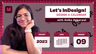 Let’s InDesign A Calendar amp Planner for 2023 with Anika Aggarwal [upl. by Nirol]