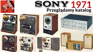 SONY 1971  przeglądamy katalog archeolodzyhifi4158 HiFi 61 PRL [upl. by Alhahs]