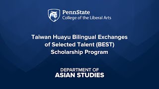 Taiwan Huayu BEST Scholarship Program [upl. by Madelina]