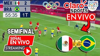 EN VIVO Seleccion Mexico Varonil sub21 vs Brasil  Marca Claro  Juegos Panamericanos de chle 2023 [upl. by Xxam]