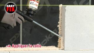 Rectavit Easy Fix Comment encoller le béton cellulaire [upl. by Kilroy]