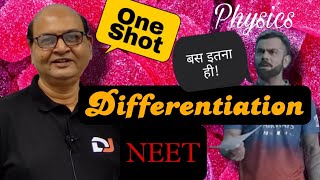 Differentiation  Maths Tools  Physics  Class 11  NEET  RK sir  L4 Destiny JEET [upl. by Pickard]