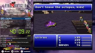 Speedrun Final Fantasy VI any  45604 RTA 13 [upl. by Wernher]