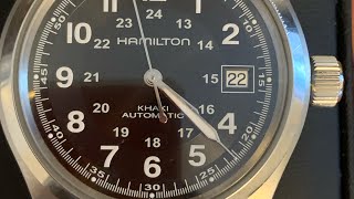 Hamilton Khaki Field Auto 38mm Review [upl. by Ynnob]