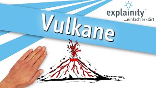 Vulkane einfach erklärt explainity® Erklärvideo [upl. by Llerruj770]