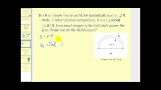 Maths Tutorials  Arc Length and Perimeter of a Sector [upl. by Lilaj]