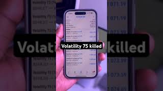 Volatility 75 killed [upl. by Tam]