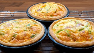 4 Mini Quiches Quick Simple and Delicious [upl. by Bekah]