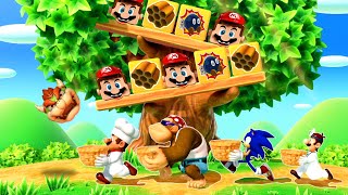 Mario Party Superstars  All Minigames Sonic Vs Dr Luigi Vs Funky Kong Vs Mario Master Difficulty [upl. by Mckinney]