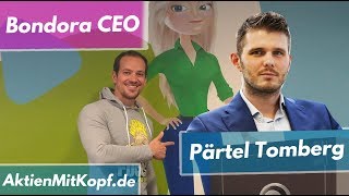 Der 30Jährige Bondora CEO Pärtel Tomberg im P2P Interview [upl. by Norvell926]