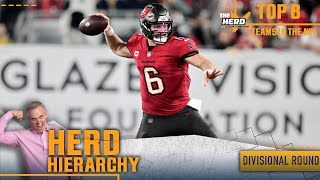 Herd Hierarchy Baker Mayfieldled Bucs Bills highlight Colins top Divisional teams  THE HERD [upl. by Shulins]