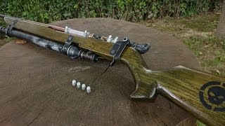 Homemade QEV airrifle PL [upl. by Abekam]