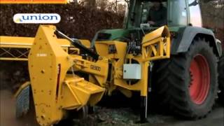 Rogneuse de souche sur tracteur GE 900 [upl. by Berkley]