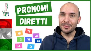 I pronomi diretti italiani  Grammatica italiana  Impara litaliano con Francesco [upl. by Nylaroc]