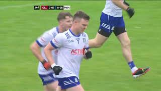 GALWAY V MONAGHAN HIGHLIGHTS  2024 ALL IRELAND FOOTBALL CHAMPIONSHIP  GAA IRELAND [upl. by Learrsi]