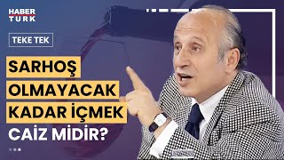 Alkol içmek haram değil mi Yaşar Nuri Öztürk yanıtladı  Teke Tek  7 Haziran 2009 [upl. by Olenta]