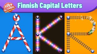 LetterSchool – Learn to Write Finnish Letters for Kids [upl. by Ailima8]