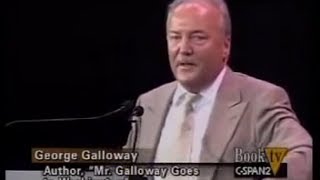 Christopher Hitchens tries to justify Hurricane Katrina and gets destroyed by George Galloway [upl. by Venu737]