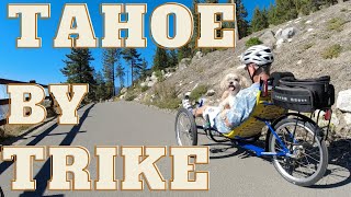 Recumbent Trike Tour The Most Beautiful Bike Trail in the World The East Shore Lake Tahoe Trail [upl. by Yenruoj]