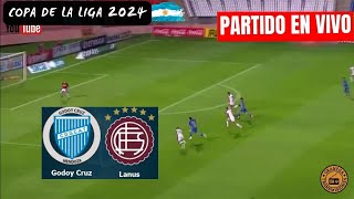 GODOY CRUZ VS LANUS EN VIVO POR GRANEGA ⚽ COPA DE LA LIGA 2024  JORNADA 3 [upl. by Namreh]