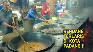 RENDANG TERLARIS DI KOTA PADANG 100 Kg Rendang Habis Dalam Hitungan Jam Rendang Selamat Padang [upl. by Nestor]