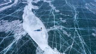 Mongolian Ice Challenge  on the frozen Khuvsgul Lake [upl. by Assirral313]