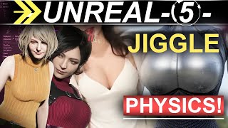 Unreal 5  Jiggle Physics In 60 Seconds [upl. by Aoniak]