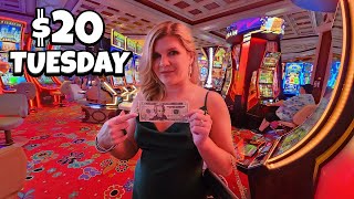 How Far Can 20 Last on Slots at WYNN Las Vegas [upl. by Nena]