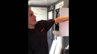 Changing a PRV on a Viessmann 100 Vitodens [upl. by Ettevad]