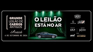 GRANDE LEILÃO DE CARROS ANTIGOS DE ARAXÁ  2024 [upl. by Aizat164]