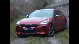 Essai Kia Stinger V6 33 l GT 2017 [upl. by Benji]