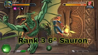 Rank 3 6 Sauron  simple rotation Full Recoil mastery setup  Is it enough  marvel champions [upl. by Teerell177]