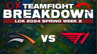 HLE vs T1 Teamfight Breakdown  2024 LCK Spring Split  LoL Fight Club S5E06 [upl. by Nylecyoj181]