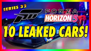 10 NEW CARS COMING TO FORZA HORIZON 5 OFFICIAL LEAK NEW DLC AND SERIES 3233 [upl. by Marve]