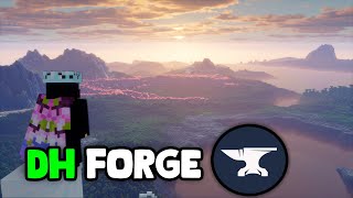 How to install Distant Horizons for FORGE Minecraft 1201 [upl. by Leahcimed]