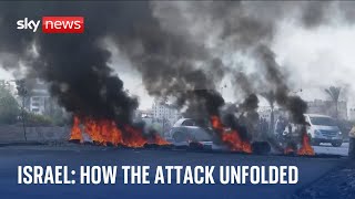 Israel How the attack unfolded [upl. by Eytteb668]