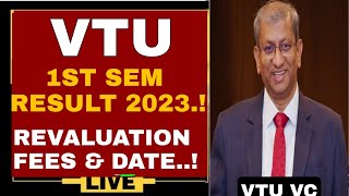 VTU 1ST RESULT 2023 OUT VTU 1ST SEM REVALUATION 2023 VTU UPDATE 2023 vtu1stsem [upl. by Zaneta710]