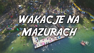 Mazury jezioro Głęboczek  Pole namiotowe Głęboczek Zapraszamy [upl. by Aicila]