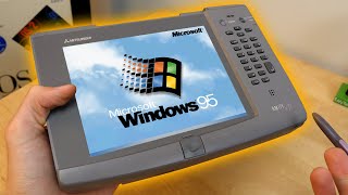 Mitsubishis Windows 95 Tablet [upl. by Baryram]