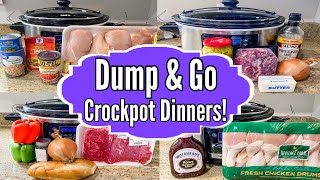 6 Cheap amp Fancy Crockpot Dinners  The EASIEST Dump N Go Tasty Slow Cooker Recipes  Julia Pacheco [upl. by Eloci]