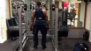 Simeon Panda  Shrugs 340kg 748lb [upl. by Suelo]