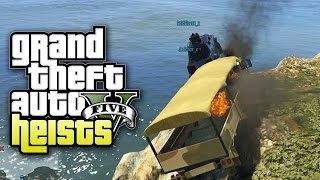 Grand Theft Auto V Heists  Part 23  Convoy Heist 5 Pacific Standard Job [upl. by Nocam]