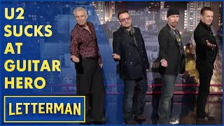 Top Ten Things U2 Has Learned Over The Years  Letterman [upl. by Illom]