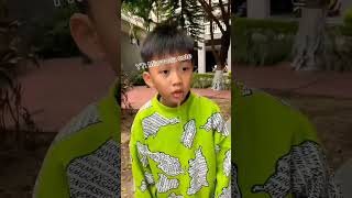 BOCIL KASIH HADIAH BUAT MAMA DARI JUAL LUKISAN ⁉️ shorts funny dubbing [upl. by Damaris]