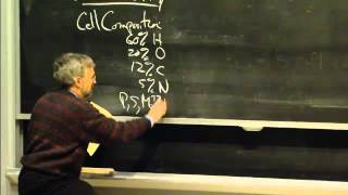 Types of Organisms Cell Composition excerpt 2  MIT 701SC Fundamentals of Biology [upl. by Hak]