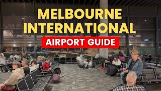 Melbourne Airport Guide  Walk through the international Terminal  Tullamarine Airport Review [upl. by Seiuqram303]