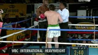 Henry Akinwande vs Peter McNeeley  12 Brutal KO [upl. by Inalial]